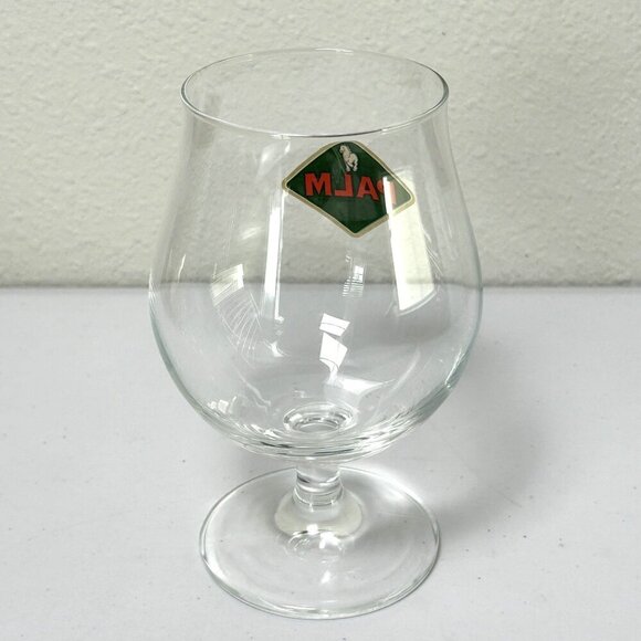 Palm Belgium Amber Beer Tulip Glass Brewery Barware Horse Logo - Picture 3 of 7